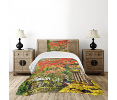 Sakura Tree Blossom Bedspread Set