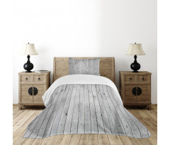 Vertical Board Bedspread Set