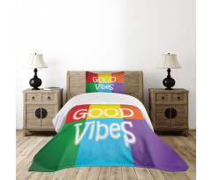 Lively Colors Energy Bedspread Set