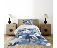 Soft Colors Design Bedspread Set