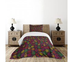 Apples Cherries Pears Bedspread Set