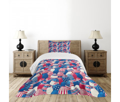 Traditional Easter Eggs Bedspread Set