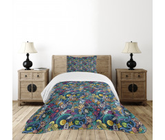 Science Fiction Image Bedspread Set