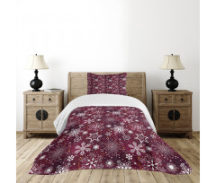 Flakes Colorful Bedspread Set