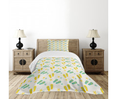 Sandals and Starfish Bedspread Set
