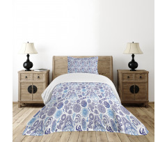 Ornate and Paisley Bedspread Set