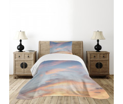 Clouds Sunset Bedspread Set