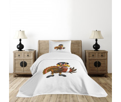 Sport Themed Cartoon Bedspread Set