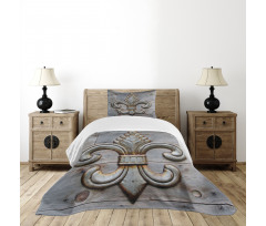 Sign Wood Bedspread Set