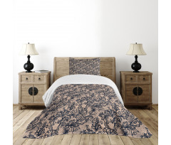 Nature Inspired Feminine Bedspread Set