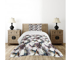 Lilly with Birds Bedspread Set