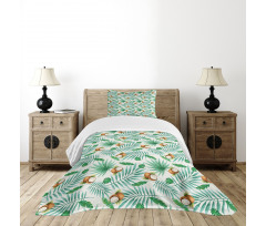 Coconut Aloha Hawaii Bedspread Set