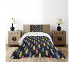 Memphis 80s Style Bedspread Set