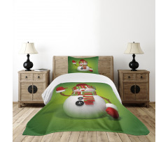 3D Traditional Mascot Bedspread Set