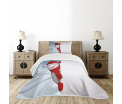 Funny Peaceful Woods Bedspread Set