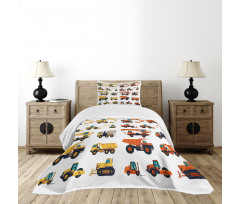 Careers Mechanics Bedspread Set