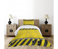 Rusty Working Site Bedspread Set