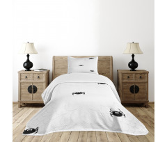 Funny Character Bedspread Set