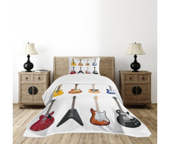 String Instruments Jazz Bedspread Set