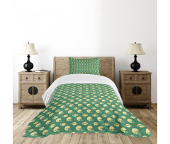 Retro Balls Bedspread Set