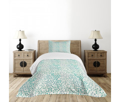 Flowery Branches Buds Bedspread Set