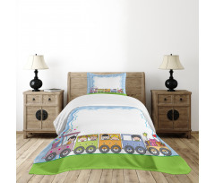 Train Children Bedspread Set