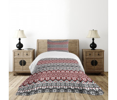 Cultural Christmas Theme Bedspread Set