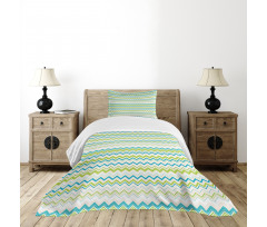 Chevron Order Design Bedspread Set