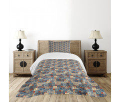 Tunisian Bedspread Set