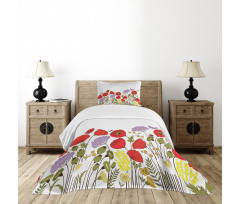 Nature Scene Fauna Bedspread Set