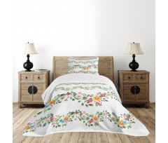 Romantic Pattern Bedspread Set