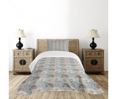 Vintage Style Flourish Bedspread Set