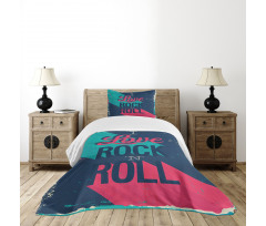 I Love Rock 'n' Roll Bedspread Set