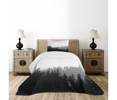 Abstract Wild Spruces Bedspread Set