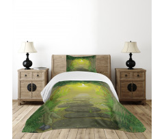 Pathway Trees Bedspread Set