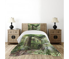 Lush Foliage Jungle Bedspread Set