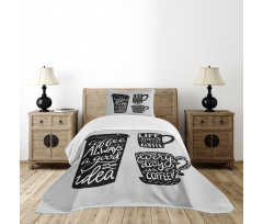 Container Silhouette Bedspread Set