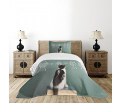 Arithmetic Fish Problem Bedspread Set