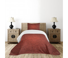 Spirals Chinese New Year Bedspread Set