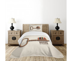 Key to Knowledge Theme Bedspread Set