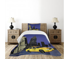 Taxi New York American Bedspread Set
