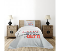 Hardwork Success Bedspread Set