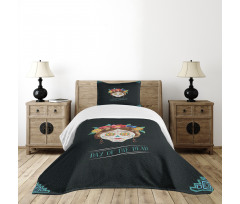 Hispanic Makeup Bedspread Set