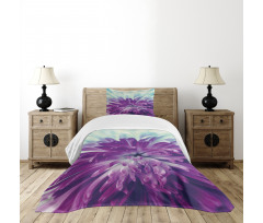 Blooming Floral Motifs Bedspread Set