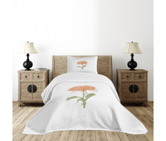 Retro Blooming Nature Bedspread Set