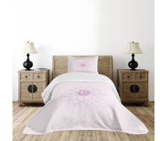 Close up Petal Sketch Bedspread Set