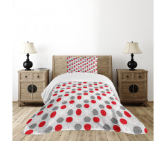 Geometrical Spotty Bedspread Set