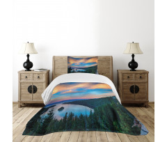 Sundown in the Woods Bedspread Set