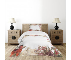 Bullfinch with Cedar Bedspread Set