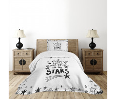 Stars for Loved Bedspread Set